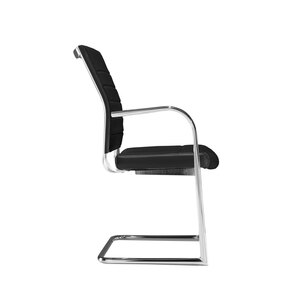 KOSMO top Кресло посетительское ЧЕРНЫЙ