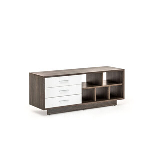 TERRA Сервисная тумба, 3 ящ +полки