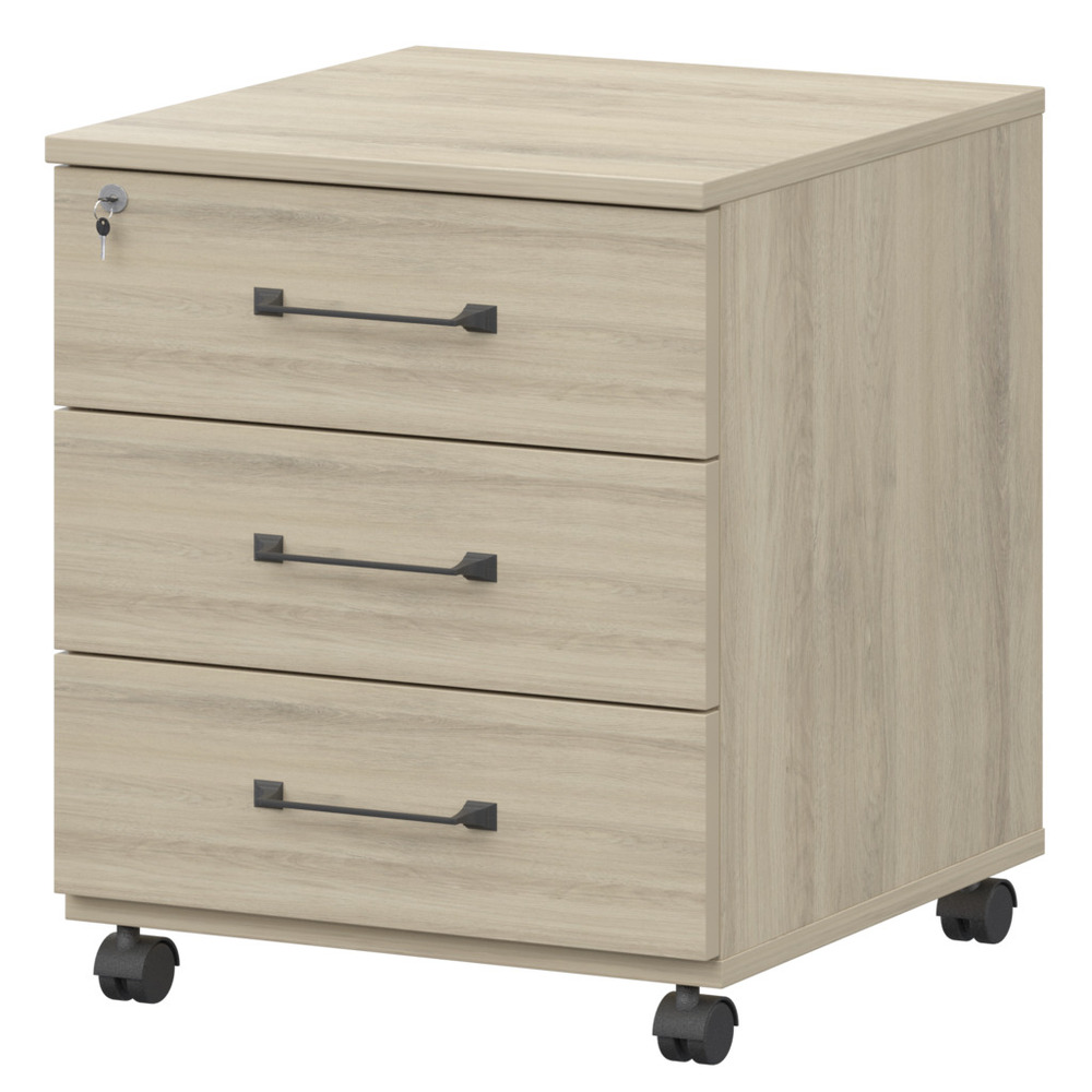 Тумба мобильная с центральным замком