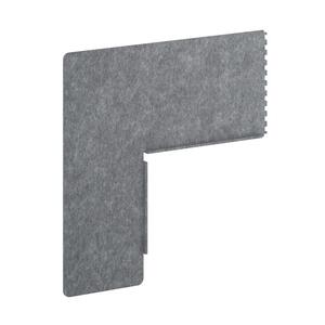 AcustiX Боковая панель-ширма для стола глубиной 700мм H=600