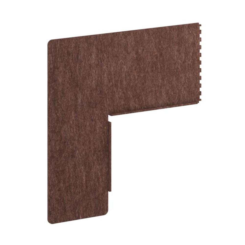 AcustiX Боковая панель-ширма для стола глубиной 800мм H=600