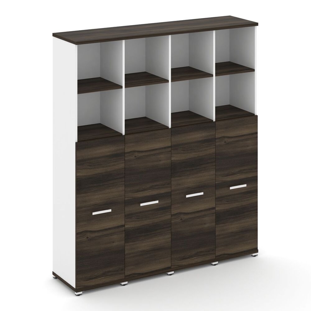 Шкаф четыре узкие секции, 5 ниш