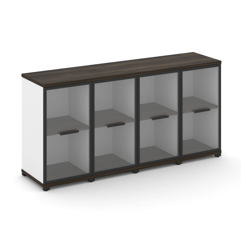 Шкаф четыре узкие секции, 2 ниши