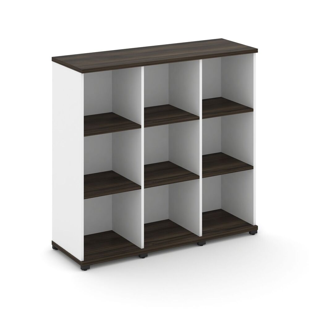 Стеллаж три узкие секции, 3 ниши