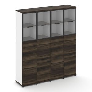 Шкаф четыре узкие секции, 5 ниш