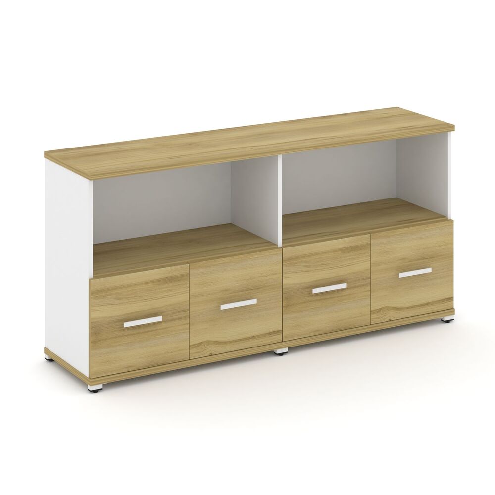 Шкаф две широкие секции, 2 ниши