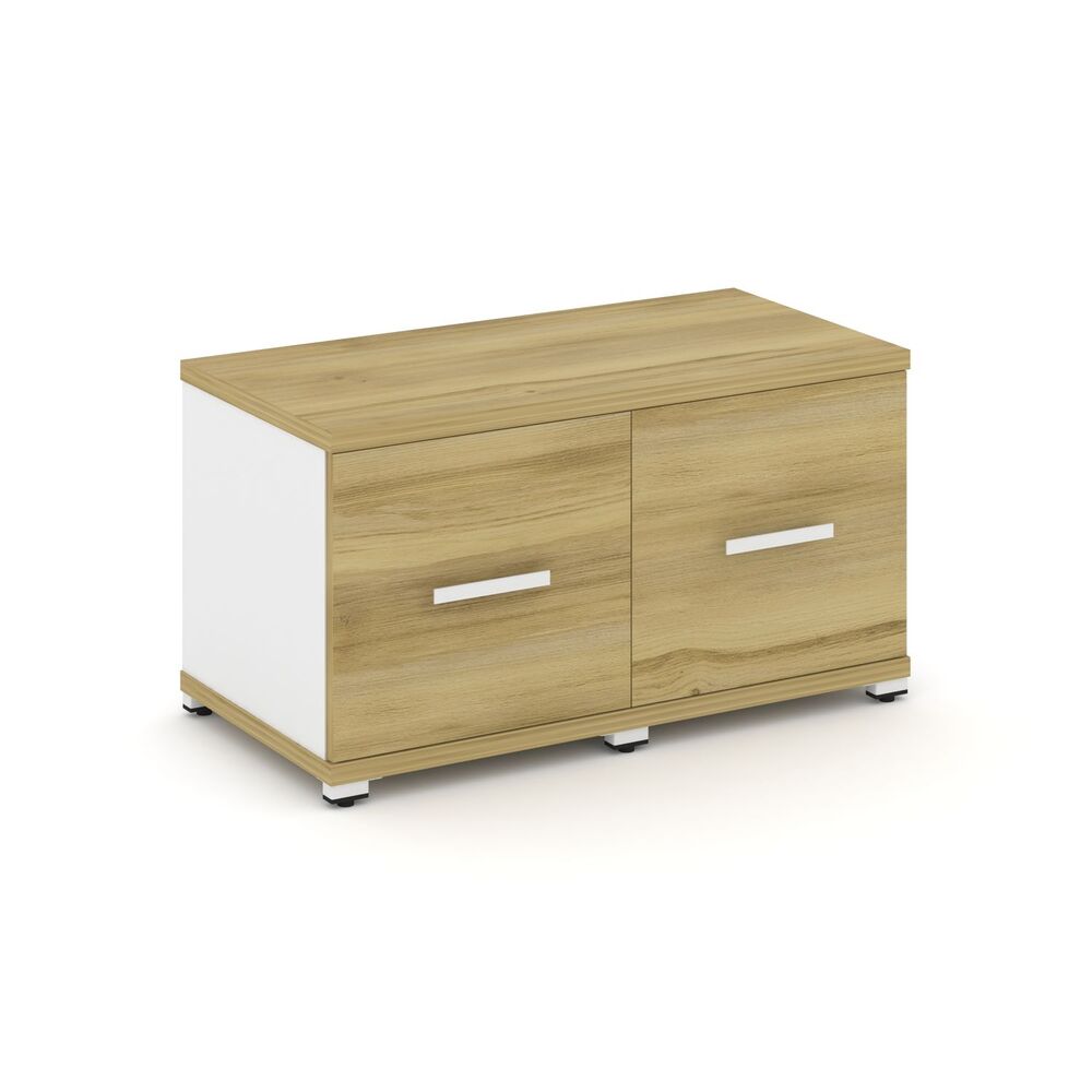 Шкаф две узкие секции, 1 ниша