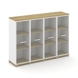 Шкаф четыре узкие секции, 3 ниши