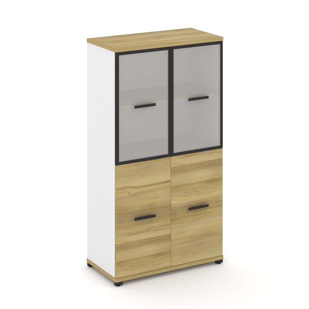 Шкаф одна широкая секция, 4 ниши