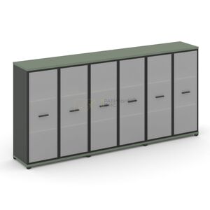 Шкаф три широкие секции, 3 ниши