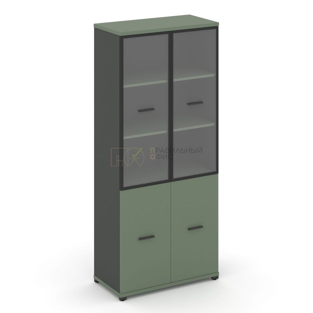 Шкаф одна широкая секция, 5 ниш