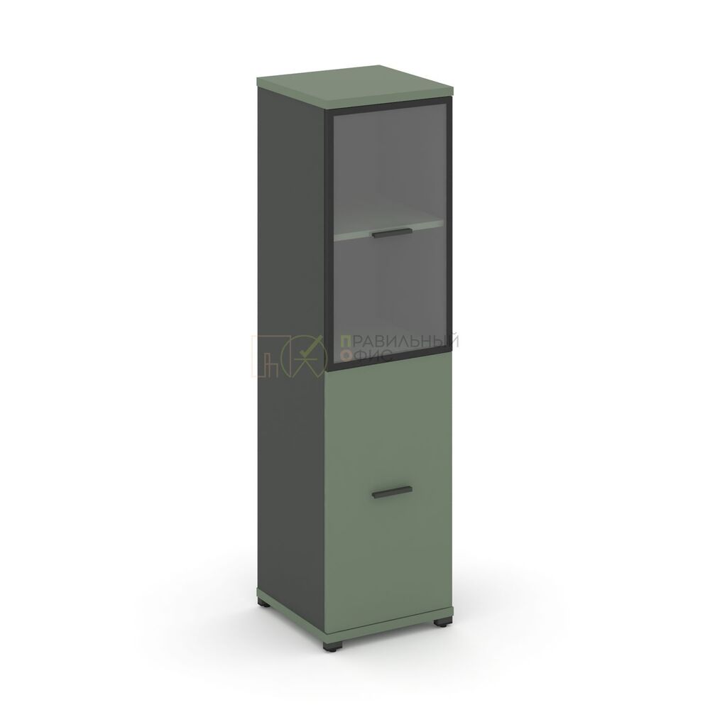 Шкаф одна узкая секция, 4 ниши