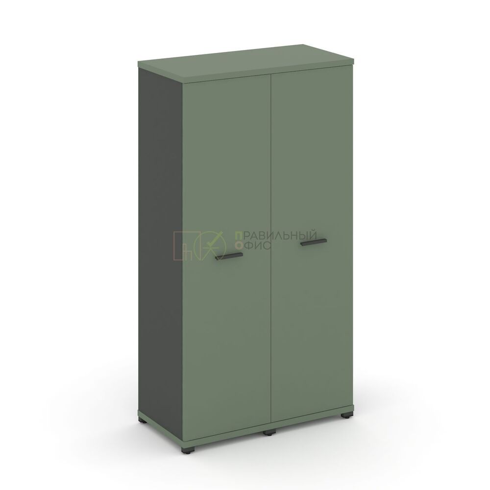 Шкаф две узкие секции, 4 ниши