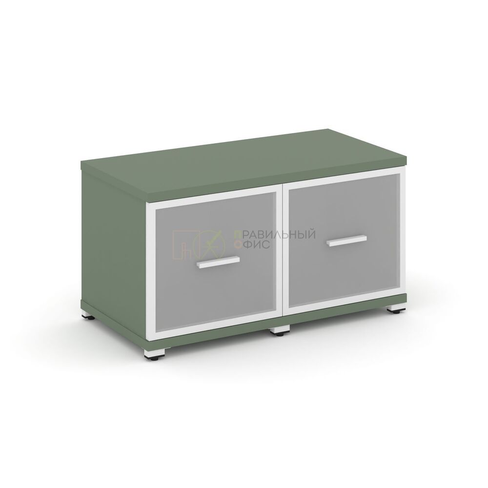 Шкаф две узкие секции, 1 ниша