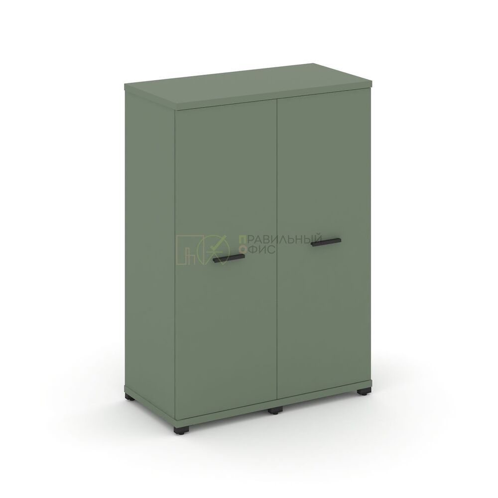 Шкаф две узкие секции, 3 ниши