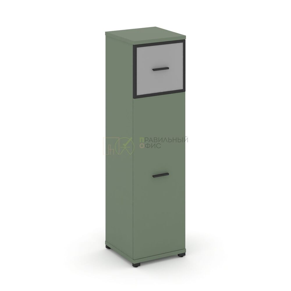 Шкаф одна узкая секция, 4 ниши