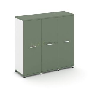 Шкаф три узкие секции, 3 ниши