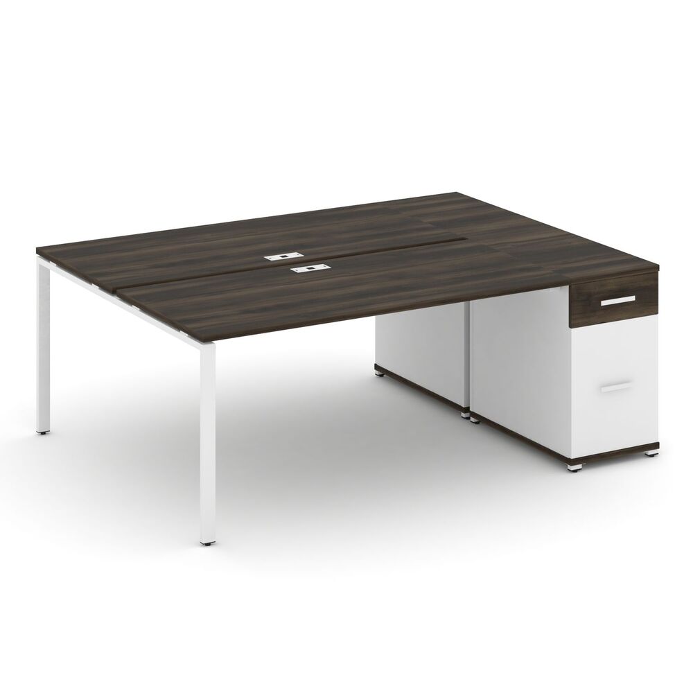 Рабочая станция с одной опорной тумбой