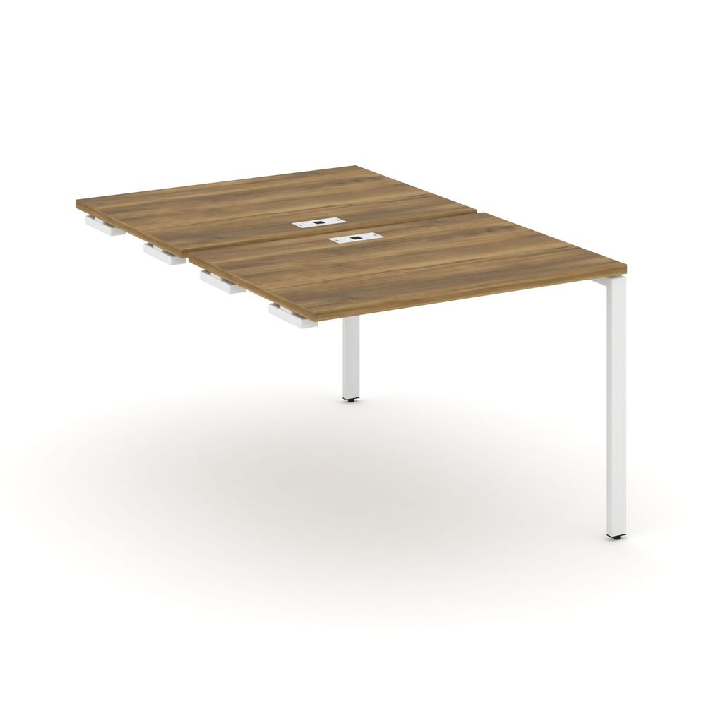 Двойной стол приставка к опорным тумбам/шкафам