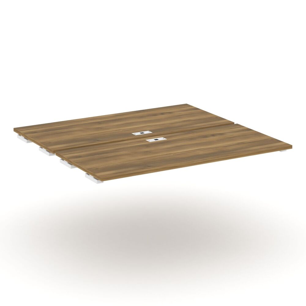 Двойной стол приставка к двум опорным тумбам/шкафам