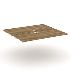 Двойной стол приставка к двум опорным тумбам/шкафам