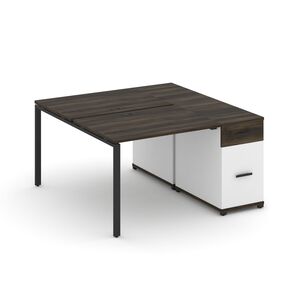 Рабочая станция с одной опорной тумбой