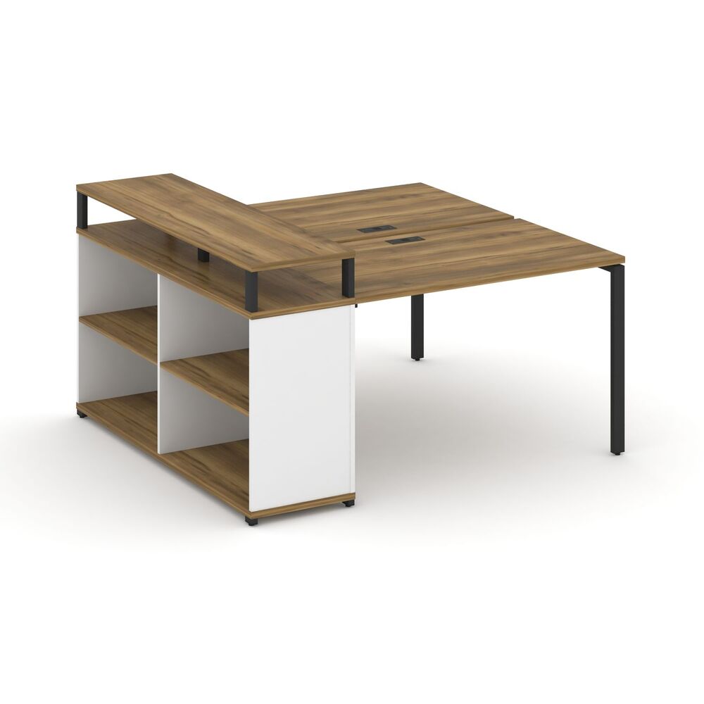 Рабочая станция с опорным стеллажом с верхним горизонтом