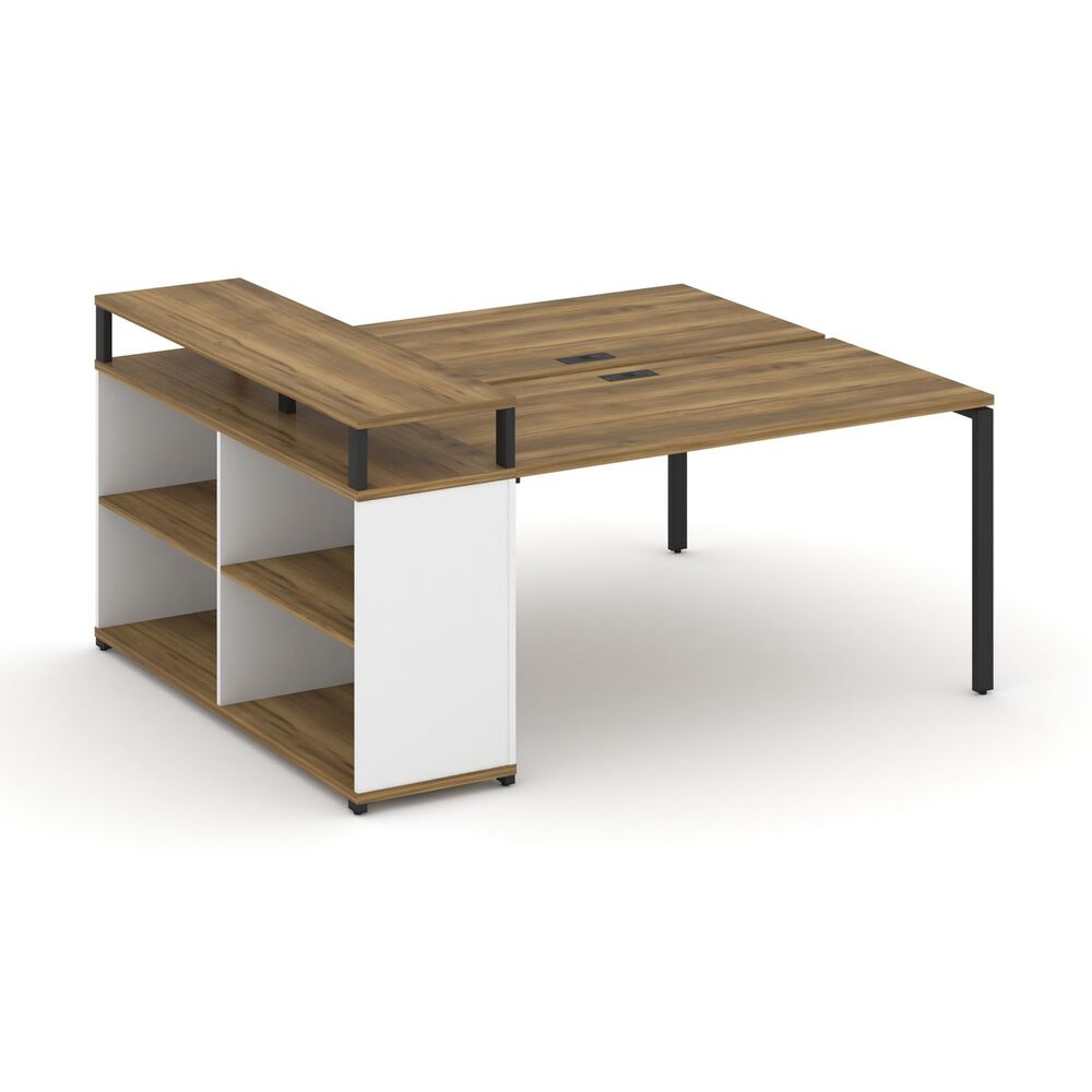 Рабочая станция с опорным стеллажом с верхним горизонтом