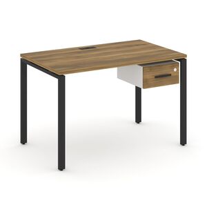 Стол рабочий с подвесной тумбой с одним ящиком