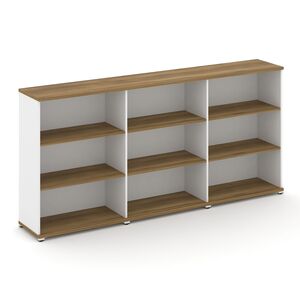 Стеллаж три широкие секции, 3 ниши