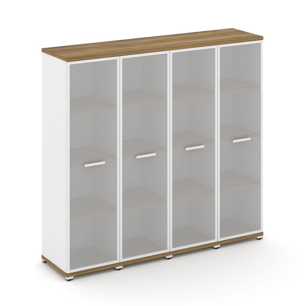 Шкаф четыре узкие секции, 4 ниши