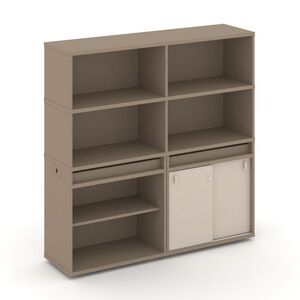 Набор №13. Тумба двойная+высокая надставка