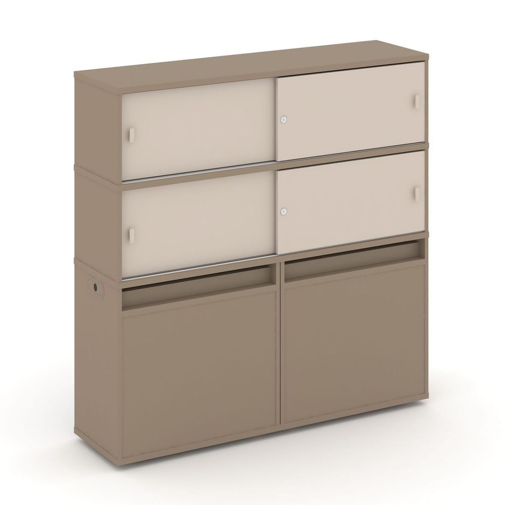 Набор №2. Тумба двойная+высокая надставка