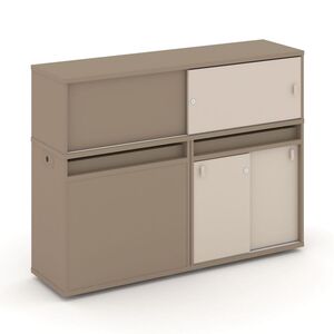 Набор №21. Тумба двойная+низкая надставка