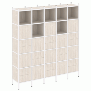 Прямой стеллаж наборный