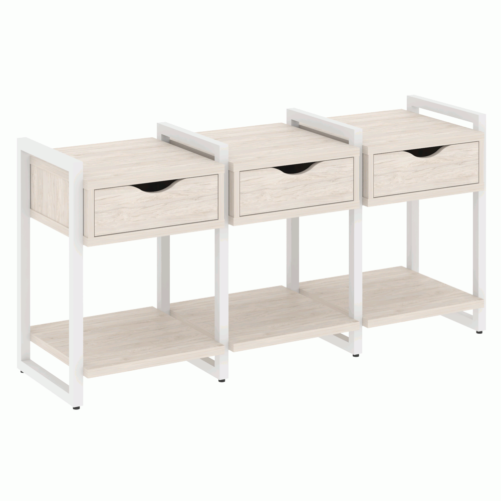 Тумба на регулируемых опорах наборная. Вариант №4