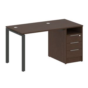 Рабочая станция с опорной тумбой