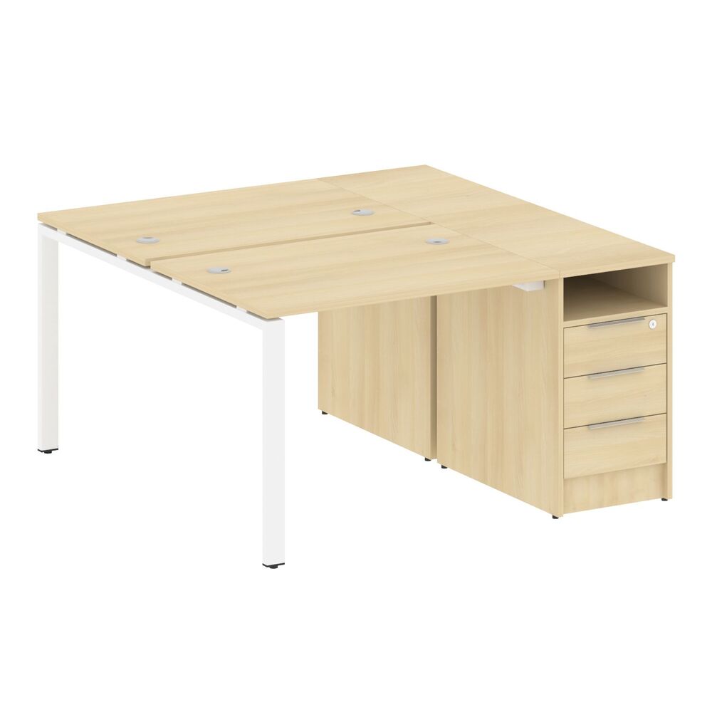 Рабочая станция с опорной тумбой