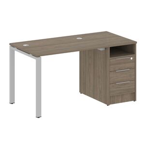 Рабочая станция с опорной тумбой