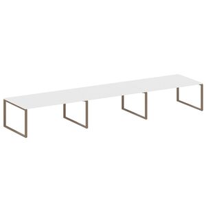 Переговорный стол (3 столешницы) на О-образном м/к