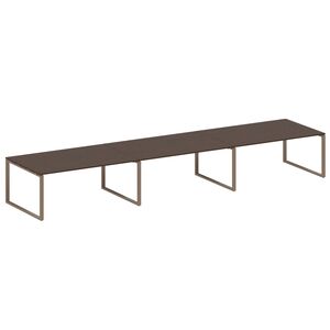 Переговорный стол (3 столешницы) на О-образном м/к