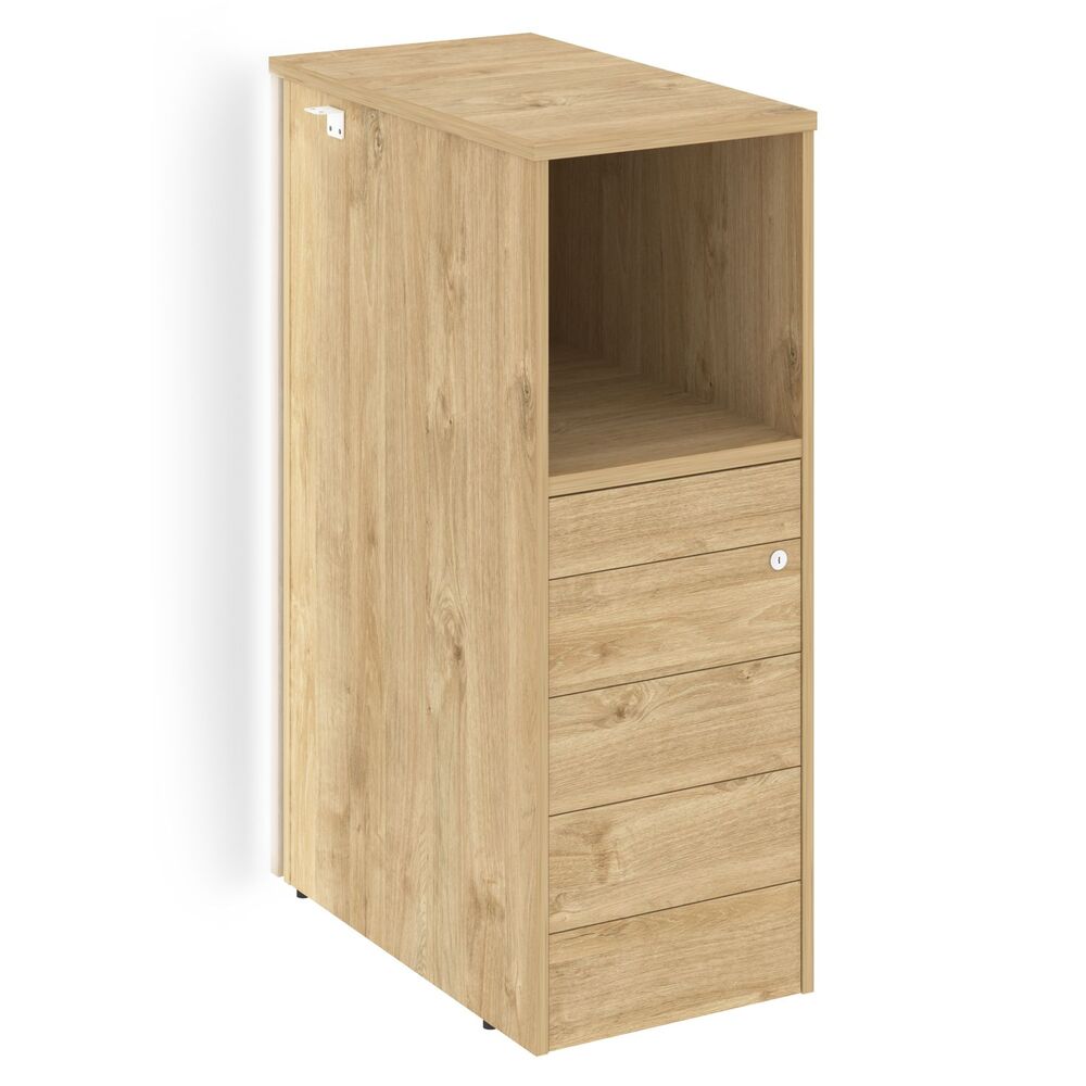 Onix Тумба с подсветкой 5 ящиков TIP-ON, проходная средняя