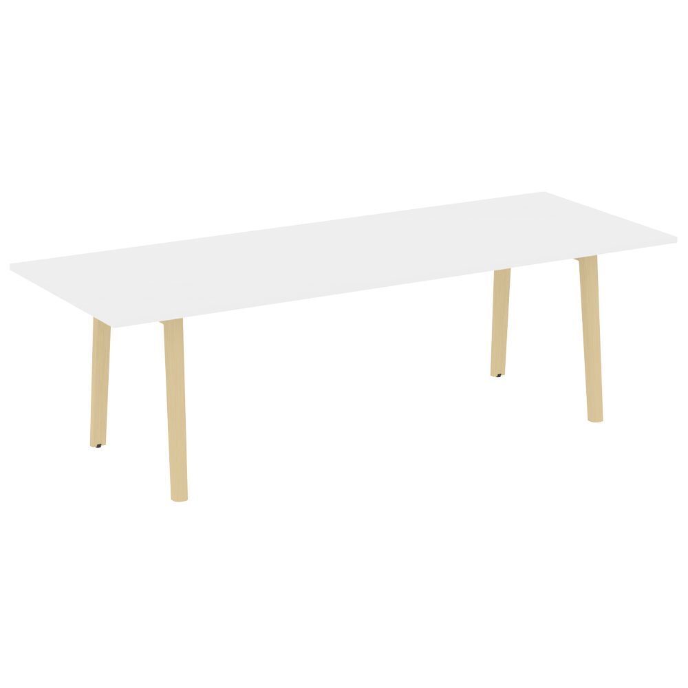 Стол переговорный (опоры - массив дерева)