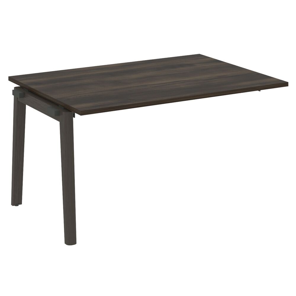 Проходной наборный элемент переговорного стола (опоры - массив дерева)