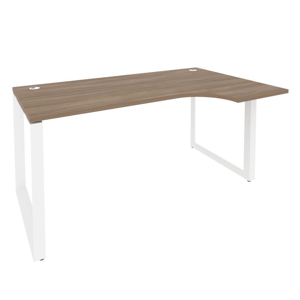 Стол эргономичный правый на О-образном м/к