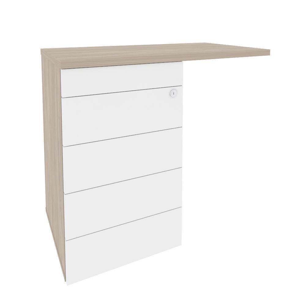 Тумба приставная (TIP-ON) (универсальная л/пр)