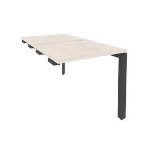 Стол-приставка двойной на П-образном м/к к опорным элем.