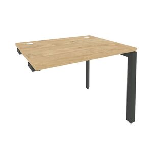 Стол-приставка на П-образном м/к к опорным элементам