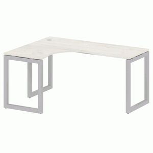 Стол криволинейный левый на О-образном м/к