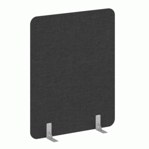 Перегородки на металлических опорах на фетровых подпятниках